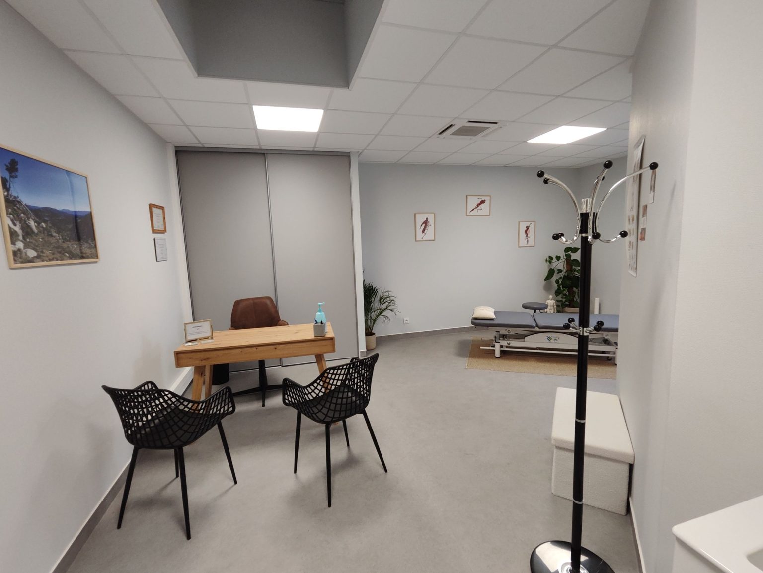 Ostéopathe à Larche - Intérieur du cabinet ostéopathique de Larche
